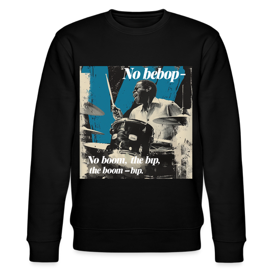 Push It Bebop, Ekologisk sweatshirt CHANGER unisex från Stanley/Stella - svart