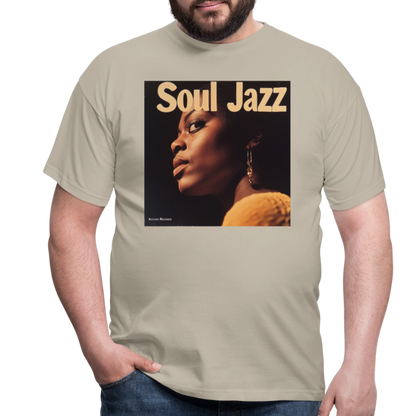 Acceso's Soul Groove: Jazz with a Beat, T-shirt herr - sandbeige