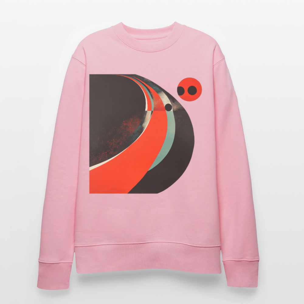 Distant Vinyl Dreams, Ekologisk sweatshirt CHANGER unisex från Stanley/Stella - ljusrosa