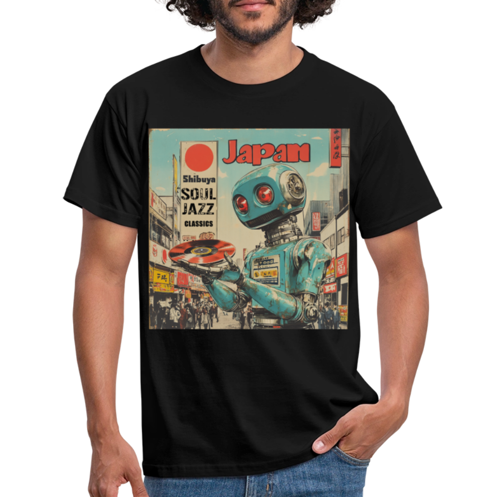 Shibuya Soul Jazz Classics, T-shirt herr - svart