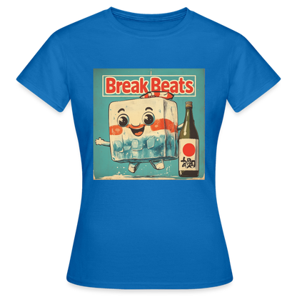 Nippon Break Beats, T-shirt dam - royalblå