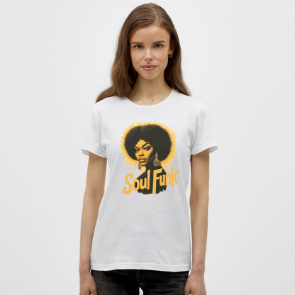 Soul Funk, T-shirt dam - vit