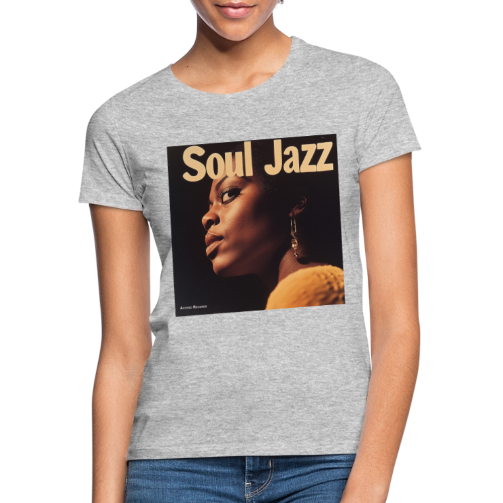 Acceso's Soul Groove: Jazz with a Beat, T-shirt dam - gråmelerad