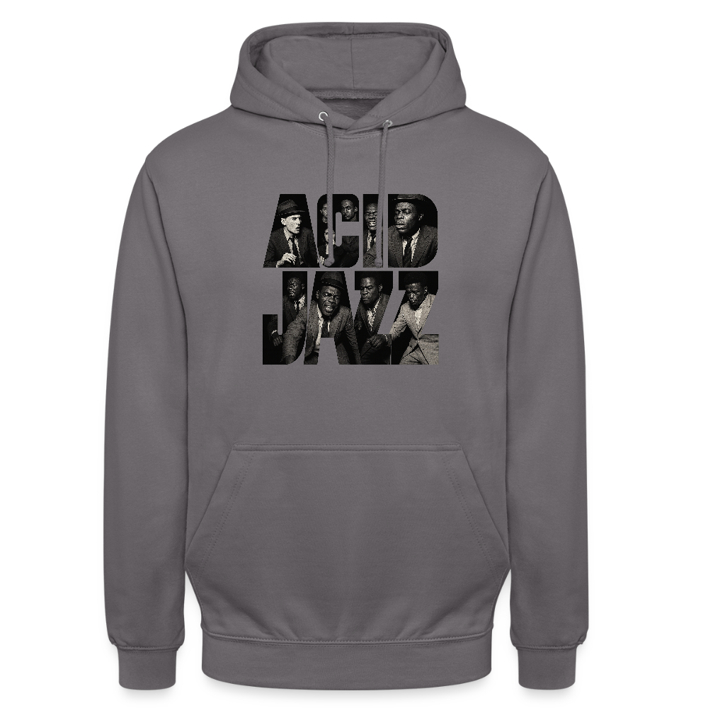 80s Club Jazzdance, Luvtröja unisex - mellangrå