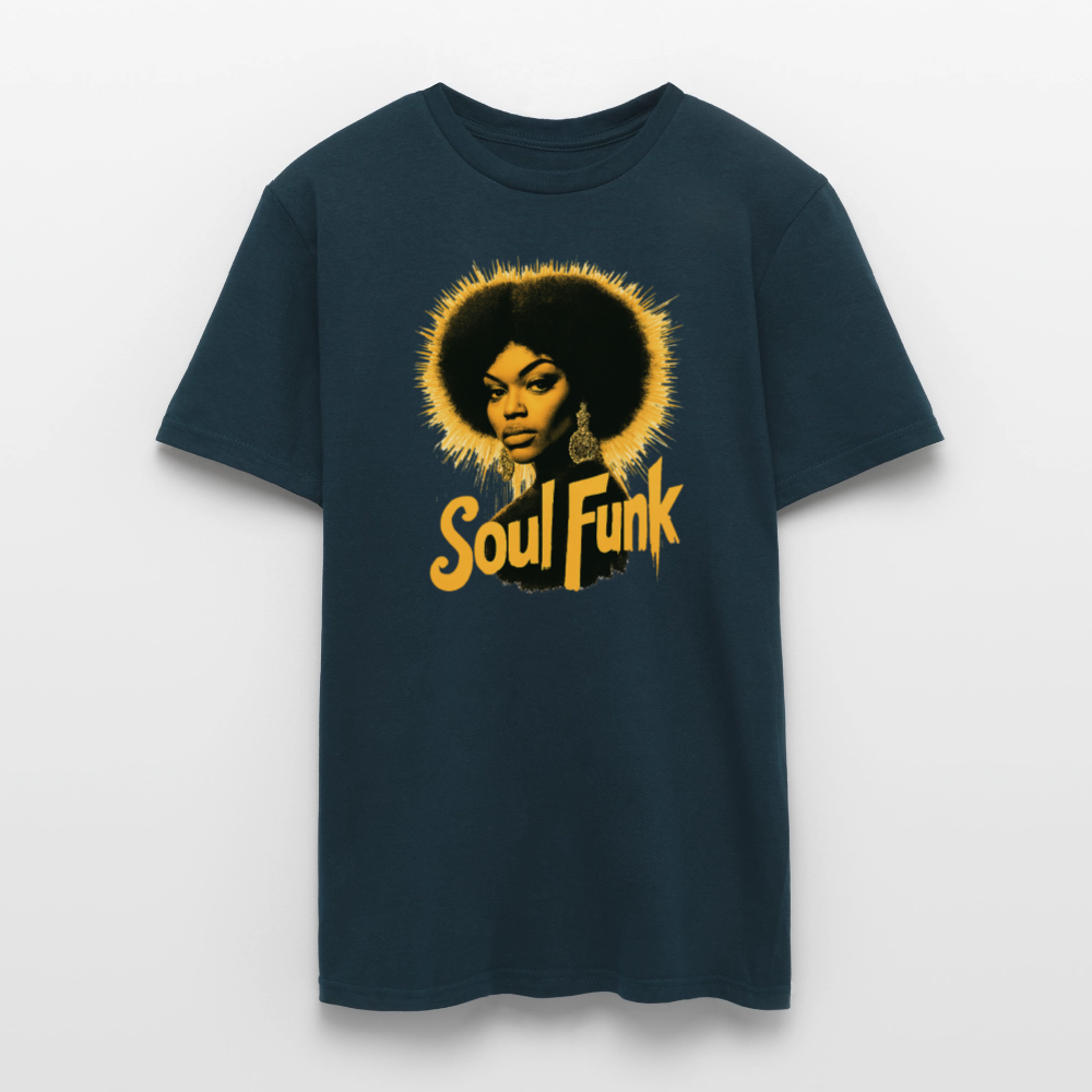 Soul Funk, T-shirt herr - marinblå