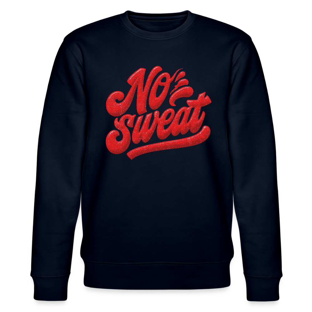 No Sweat, Ekologisk sweatshirt CHANGER unisex från Stanley/Stella - marinblått