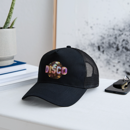 Disco Dreamscape, Trucker Cap - svart/svart