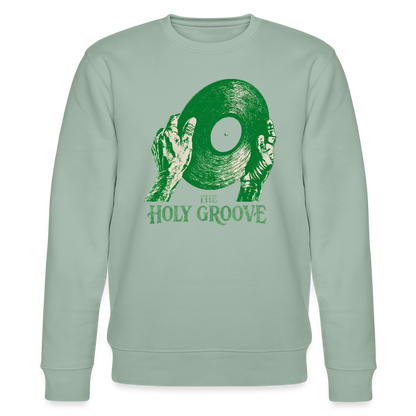 The Holy Groove, Ekologisk sweatshirt CHANGER unisex från Stanley/Stella - ljus grågrön