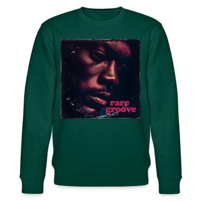 Groove Dust, Ekologisk sweatshirt CHANGER unisex från Stanley/Stella - skogsgrön