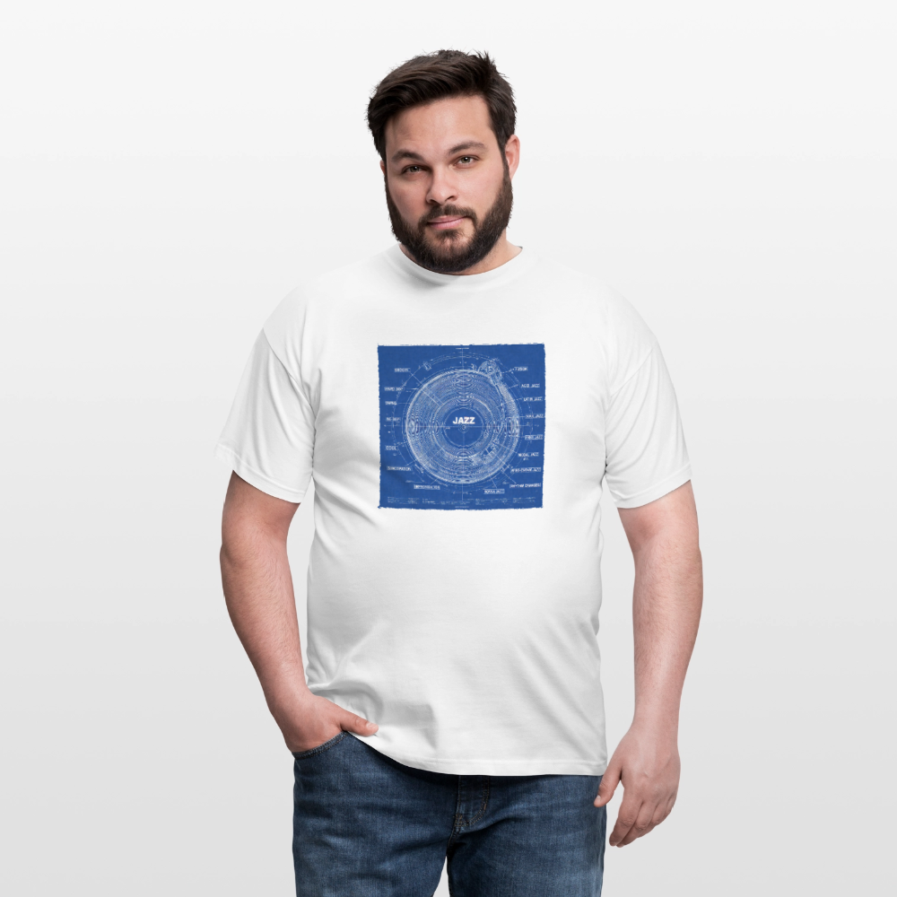 Kind of Blueprint, T-shirt unisex - vit