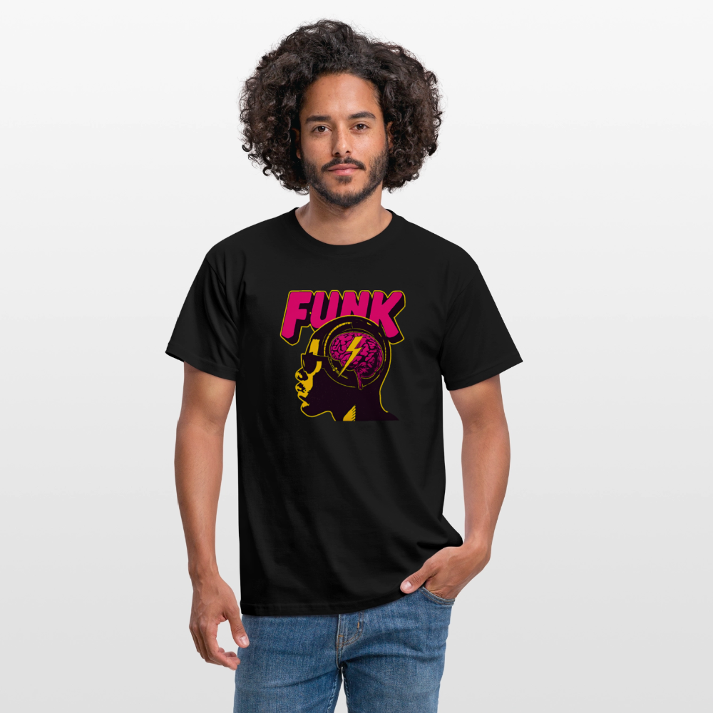 Funk Head, T-shirt herr - svart