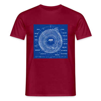 Kind of Blueprint, T-shirt unisex - tegelröd
