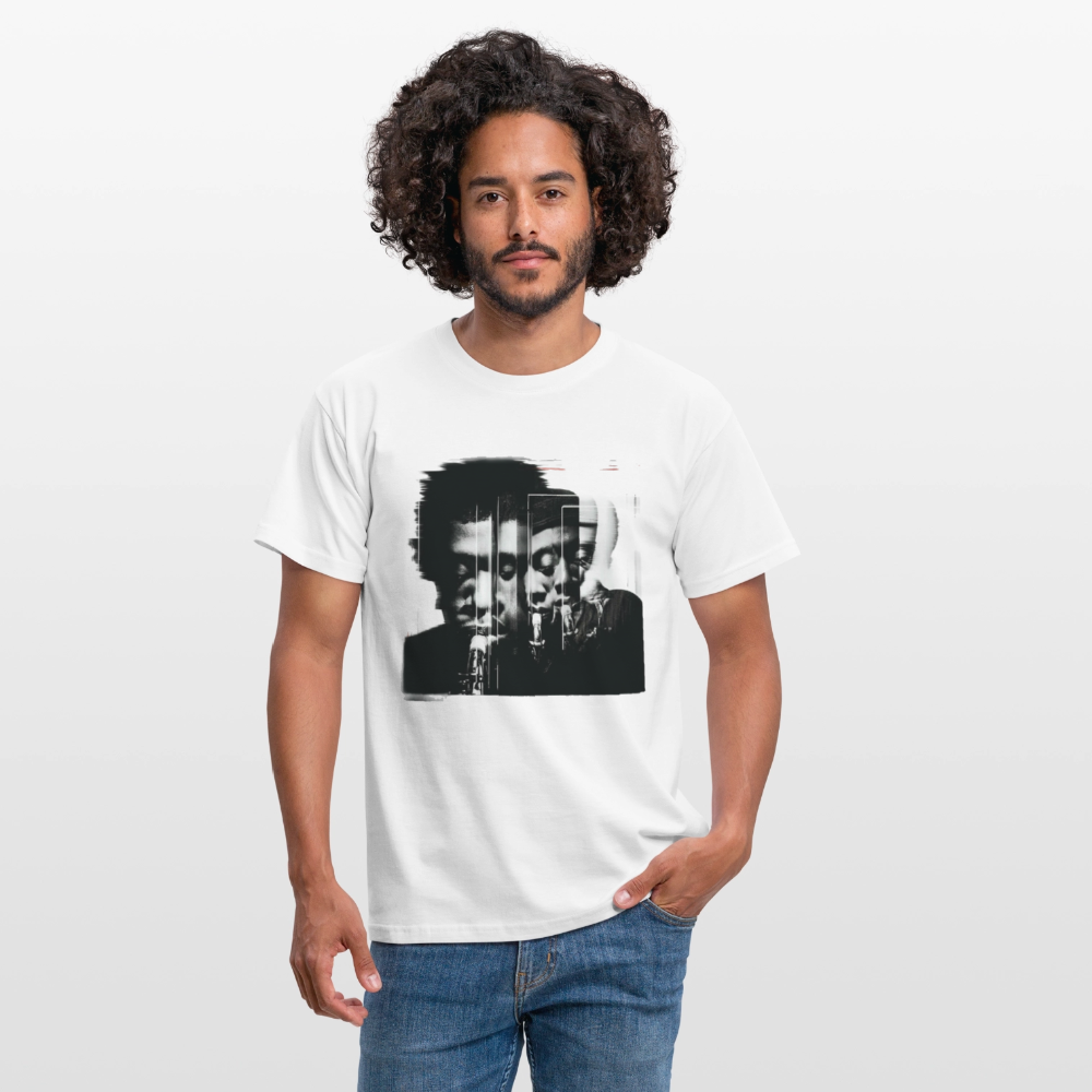 Between Breaths, T-shirt herr - vit