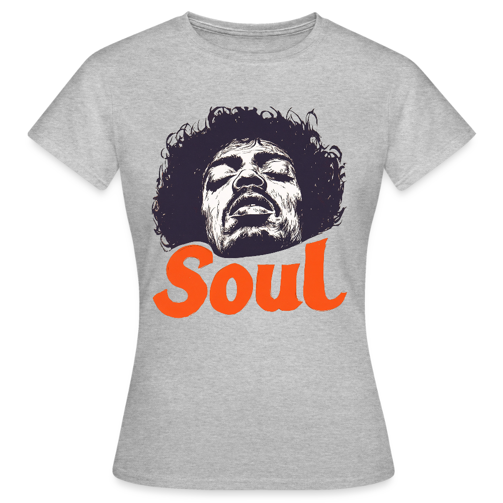 A Soul Awakening, T-shirt dam - gråmelerad