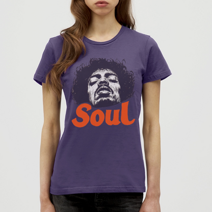 A Soul Awakening, T-shirt dam - mörklila
