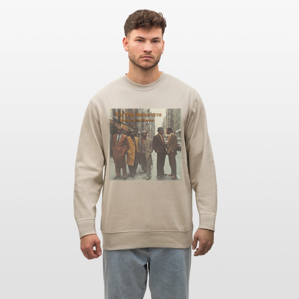 The Vibe Architects, Ekologisk sweatshirt CHANGER unisex från Stanley/Stella - beige