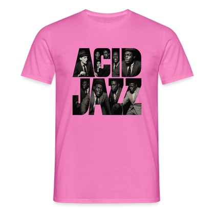 80s Club Jazzdance, T-shirt herr - rosa