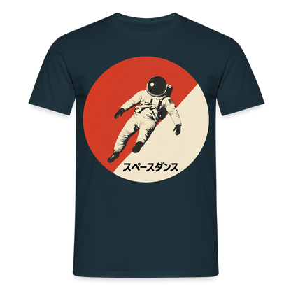 Space Dance, T-shirt unisex - marinblå