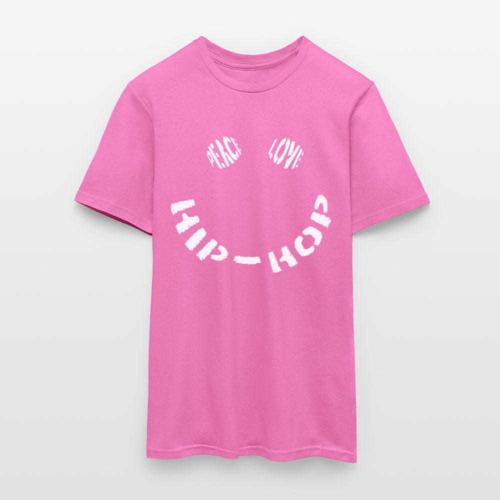 Peace, Love & Hip-Hop, T-shirt herr - rosa