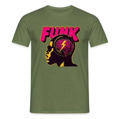Funk Head, T-shirt herr - Militärgrön