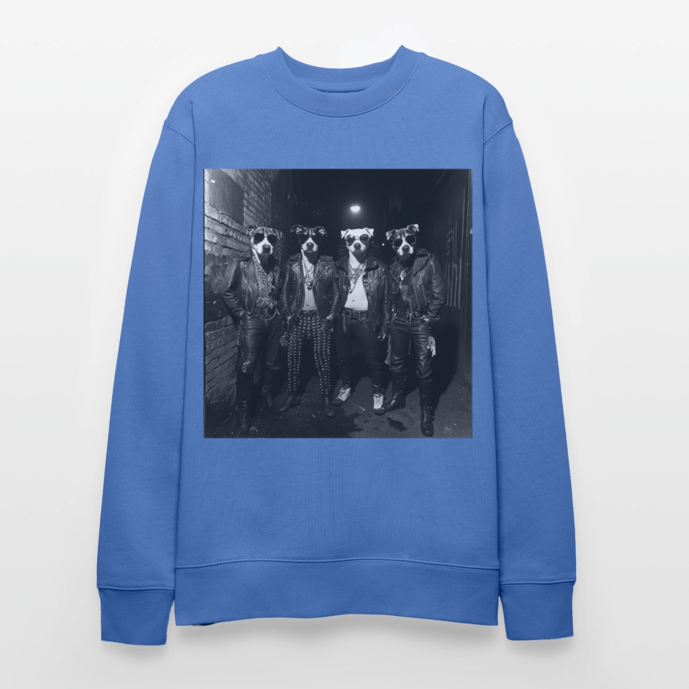 Barking Riot, Ekologisk sweatshirt CHANGER unisex från Stanley/Stella - blå