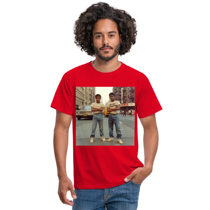 Electric Boogaloo, T-shirt herr - röd