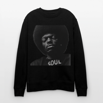 Where Soul Lives, Ekologisk sweatshirt CHANGER unisex från Stanley/Stella - svart