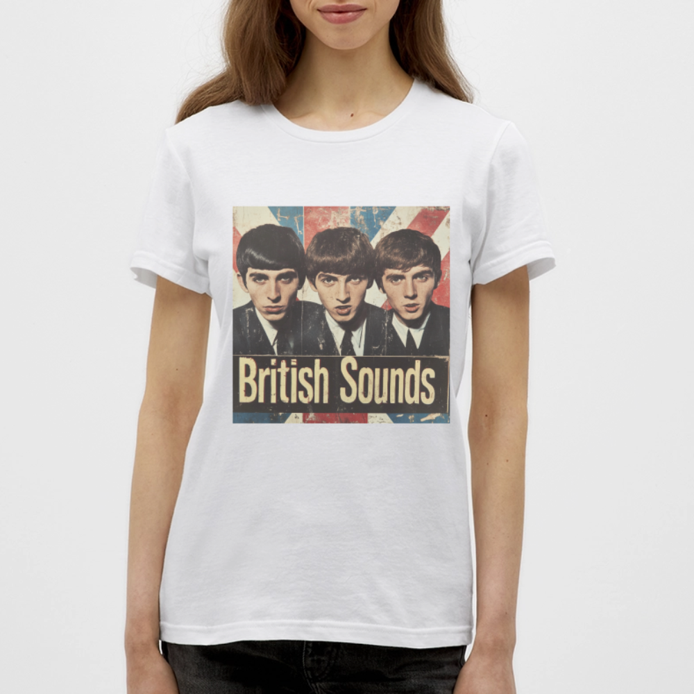 British sounds 1965, T-shirt dam - vit