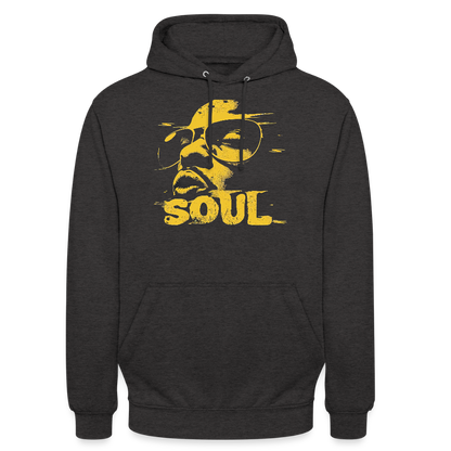 Funky Soul, Luvtröja hoodie unisex - kolgrå