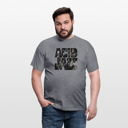 80s Club Jazzdance, T-shirt herr - grafitmelerad