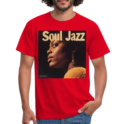 Acceso's Soul Groove: Jazz with a Beat, T-shirt herr - röd