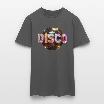 Disco Dreamscape, T-shirt herr - kolgrå