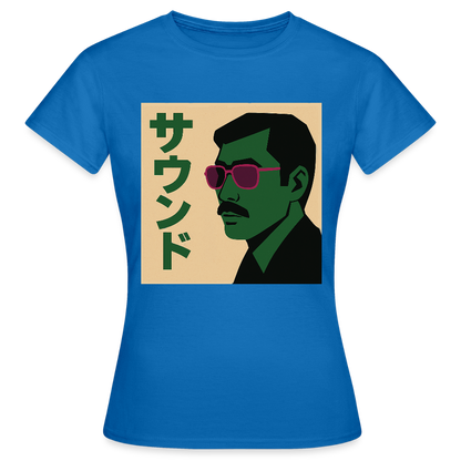 Nippon Sound, T-shirt dam - royalblå