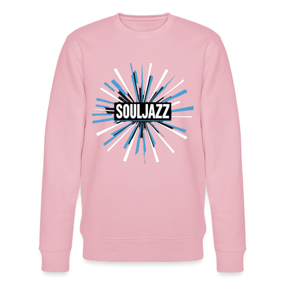 Jazz Meets Soul, Ekologisk sweatshirt CHANGER unisex från Stanley/Stella - ljusrosa