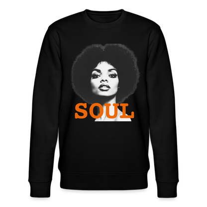 Soul PWR, Ekologisk sweatshirt CHANGER unisex från Stanley/Stella - svart