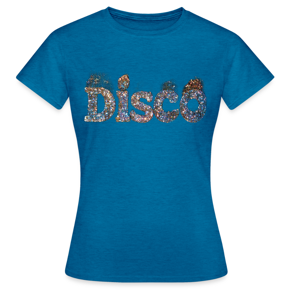 Star Dust, T-shirt dam - antikblå safirljung