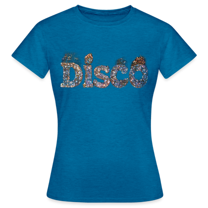 Star Dust, T-shirt dam - antikblå safirljung