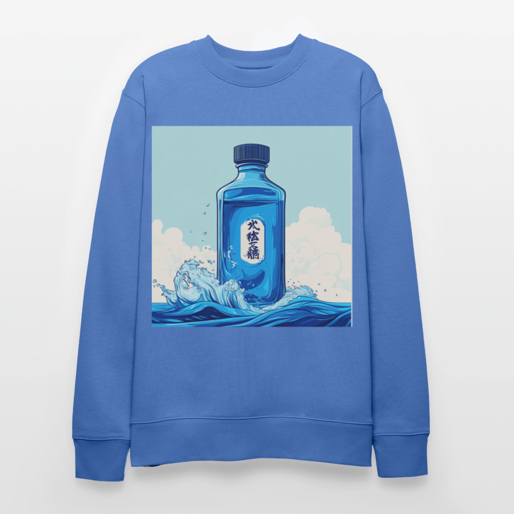 I Blått och Tystnad, Ekologisk sweatshirt CHANGER unisex från Stanley/Stella - blå