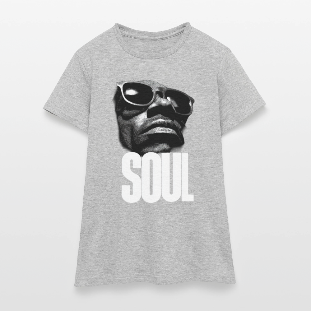 Soul Frequency,  T-shirt dam - gråmelerad