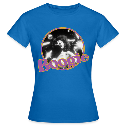 Electric Groove, T-shirt dam - royalblå