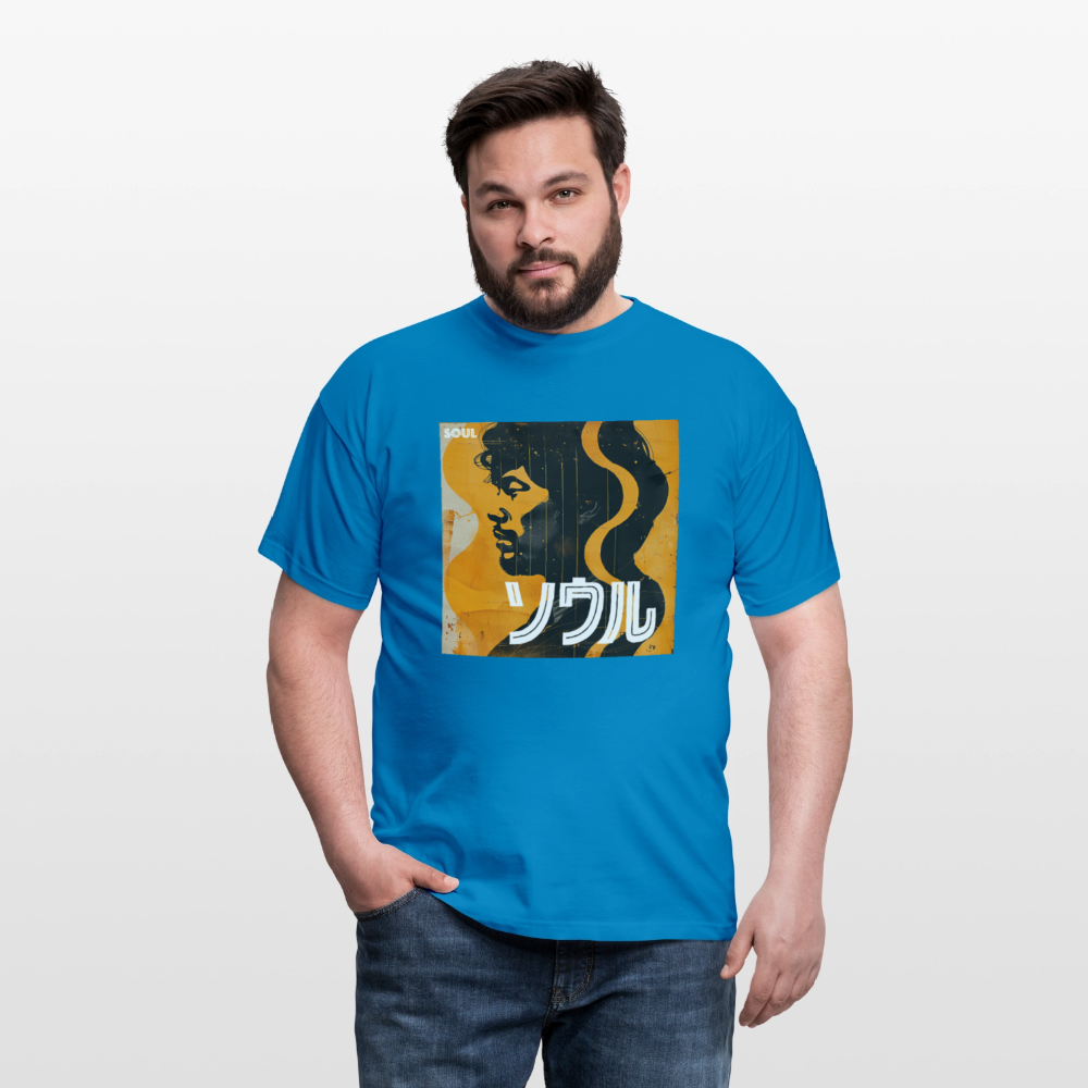 Nippon Grooves, T-shirt unisex - kungsblå