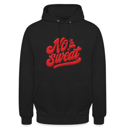 No Sweat, Luvtröja unisex - svart