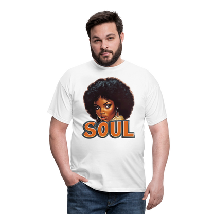 Soulful Vibes, T-shirt herr - vit