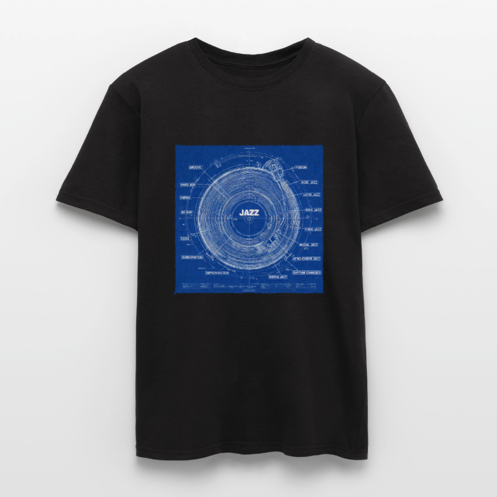 Kind of Blueprint, T-shirt unisex - svart