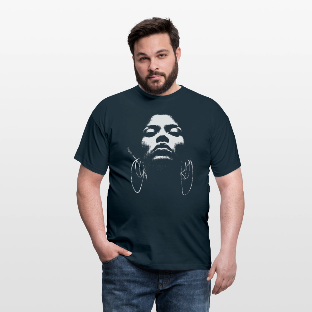 Beat Goddess, T-shirt unisex - marinblå