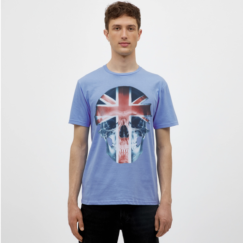 God Save the Skull, T-shirt herr - carolina blue