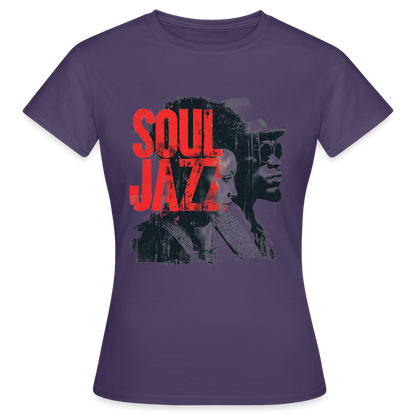 The Essence of Soul Jazz, T-shirt dam - mörklila