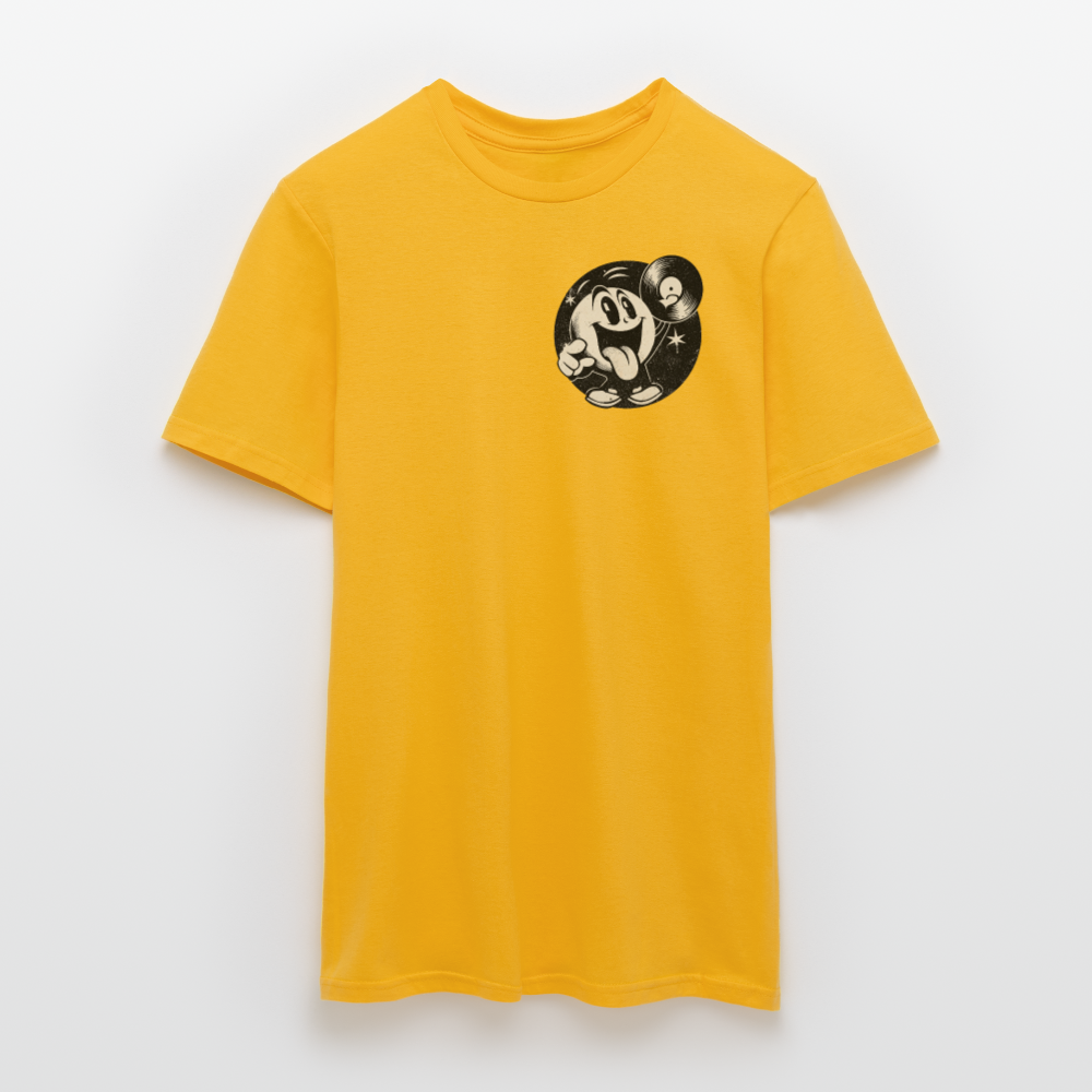 Groove Chaser, T-shirt herr - gul