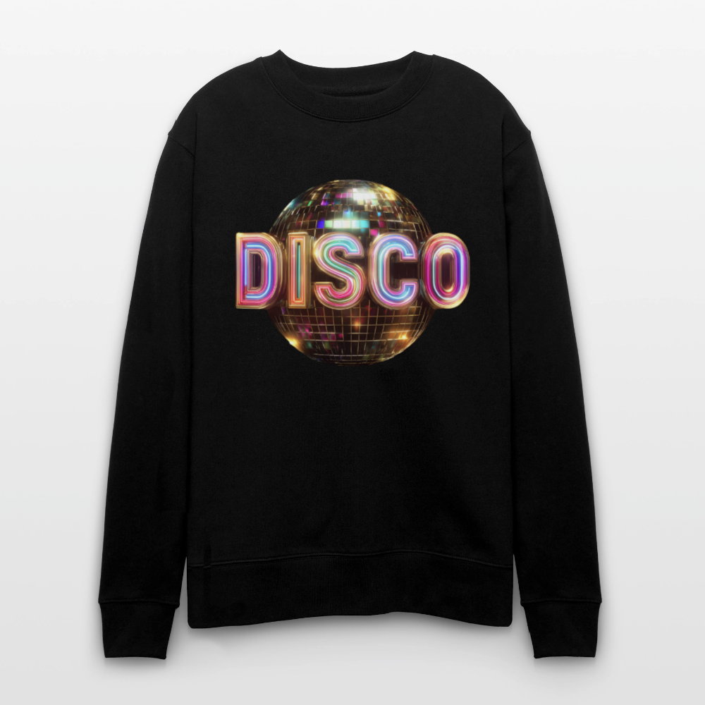 Disco Dreamscape, Ekologisk sweatshirt CHANGER unisex från Stanley/Stella - svart