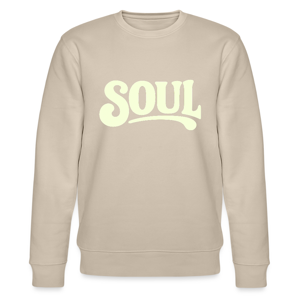 All About Soul, Ekologisk sweatshirt CHANGER unisex från Stanley/Stella - beige
